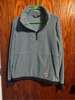 Outdoor Research Blue Trail Mix Quarter-Zip Pullover
